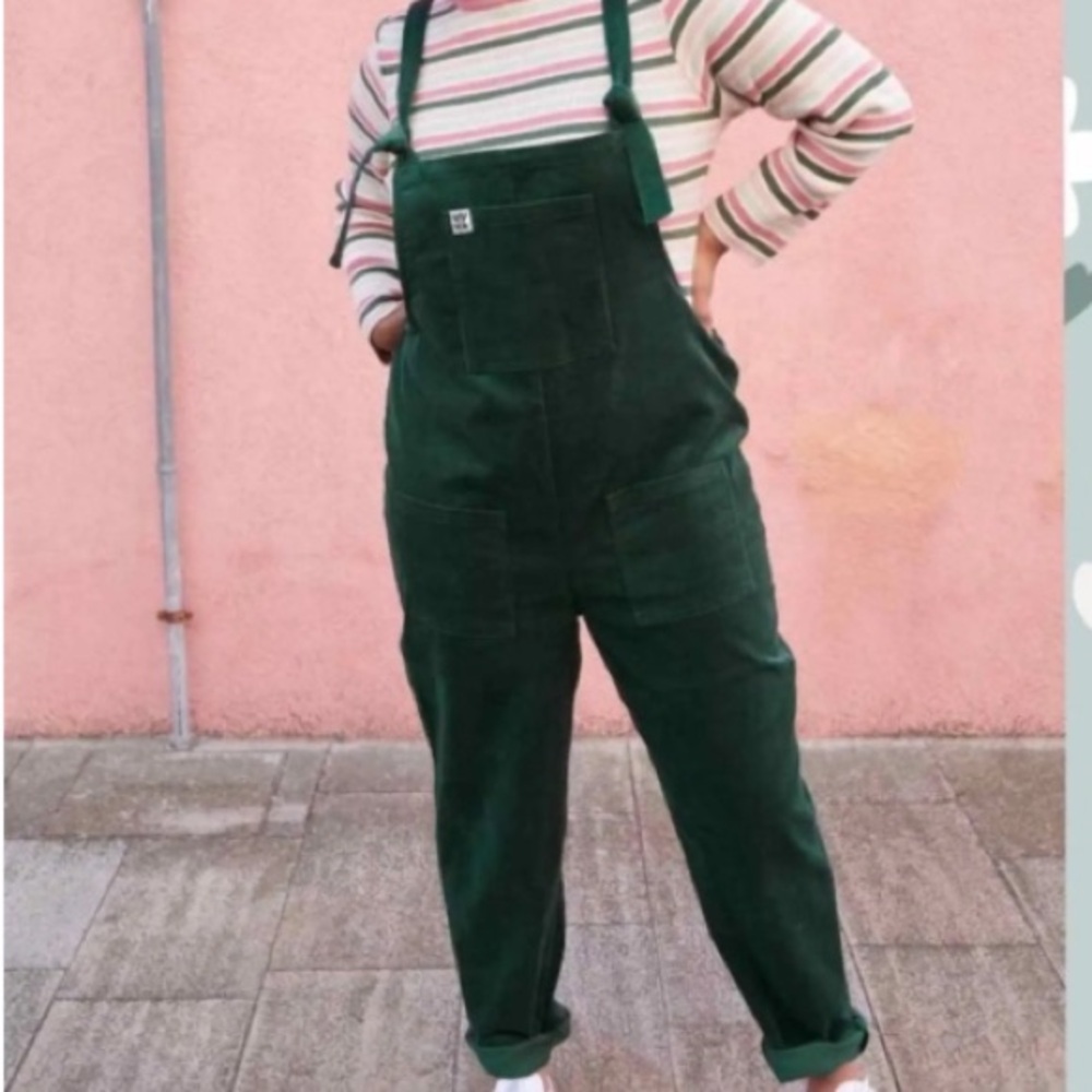 Lucy and Yak corduroy overalls, size 8